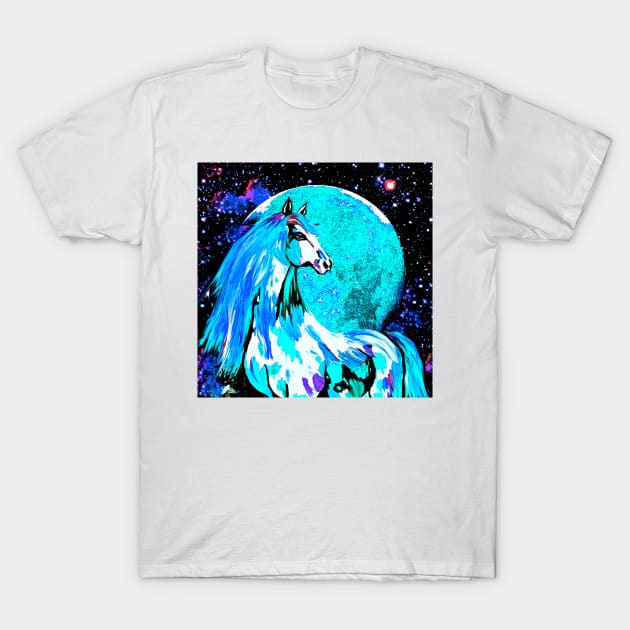 Horse T-Shirt by Overthetopsm
